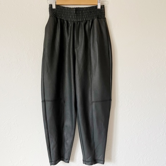 NWT Zara Balloon Jogger Pants Black XS - Picture 7 of 7